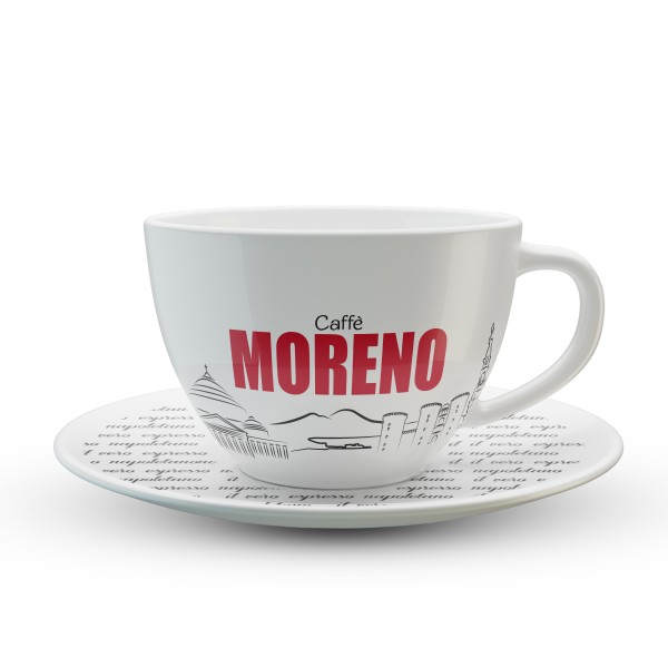 Σετ φλυτζάνι πορσελάνης Cappuccino Moreno